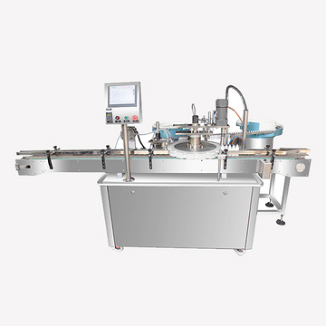 Sterile eye drop filling and capping machine