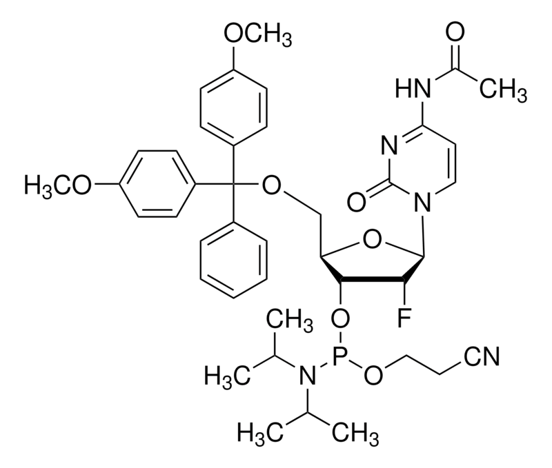 DMT-2'-F-Ac-dCCE-Phosphoramidite