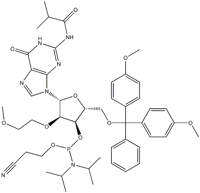 5'-O-DMT-2’-MOE- iBu-G Phosphoramidite