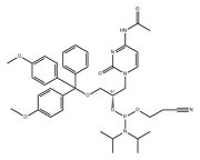 N4-Ac-C-(S)-GNAphosphoramidite