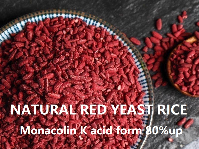 Monacolin K acid form 80%up Natural Red Yeast Rice