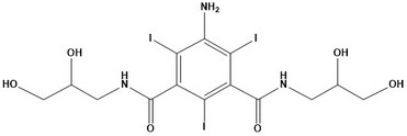 5-Amino-N,N'-bis(2,3-dihydroxypropyl) -2,4,6-triiodo-1,3-benzenedicarboxami  de（ATIBA）