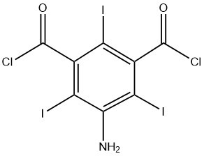 5-Amino-2,4,6-triiodisophtha loyl acid dichloride