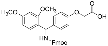 4-[(2,4-dimethoxyphenyl)(Fmoc-amino)methyl]phenoxyacetic acid