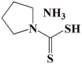 Pyrrolidine dithiocarbamate; 5108-96-3