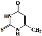 Methylthiouracilum; 56-04-2