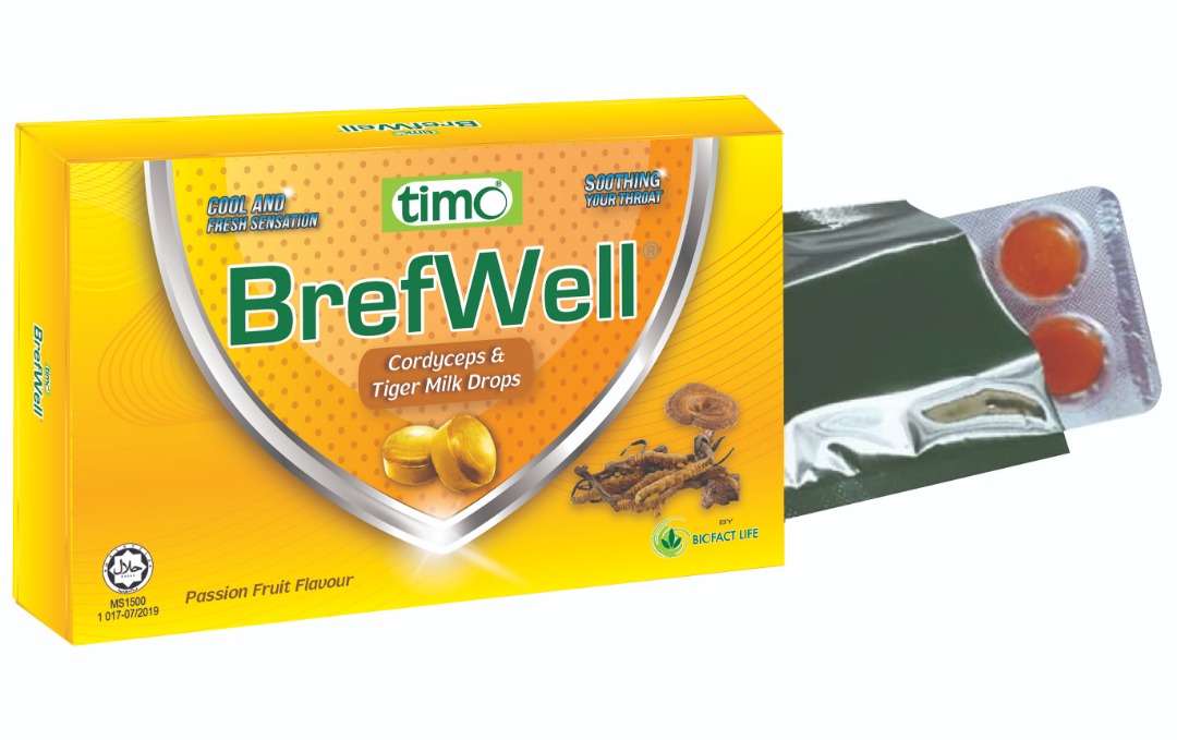 Timo Brefwell Cordyceps & Tiger Milk Drops