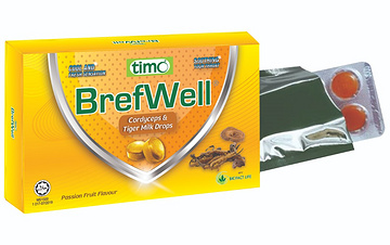 Timo Brefwell Cordyceps & Tiger Milk Drops