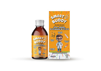 SmartyBuddy Wellness Emulsion Iron, Lysine, B Vitamins & Vitamin D3