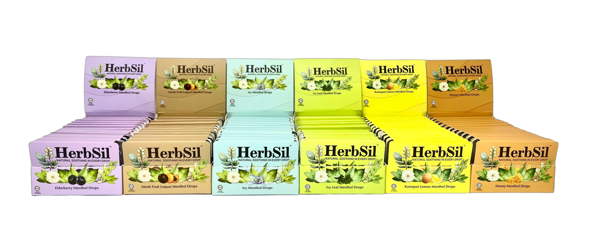 HerbSil Ivy Leaf Menthol Drops