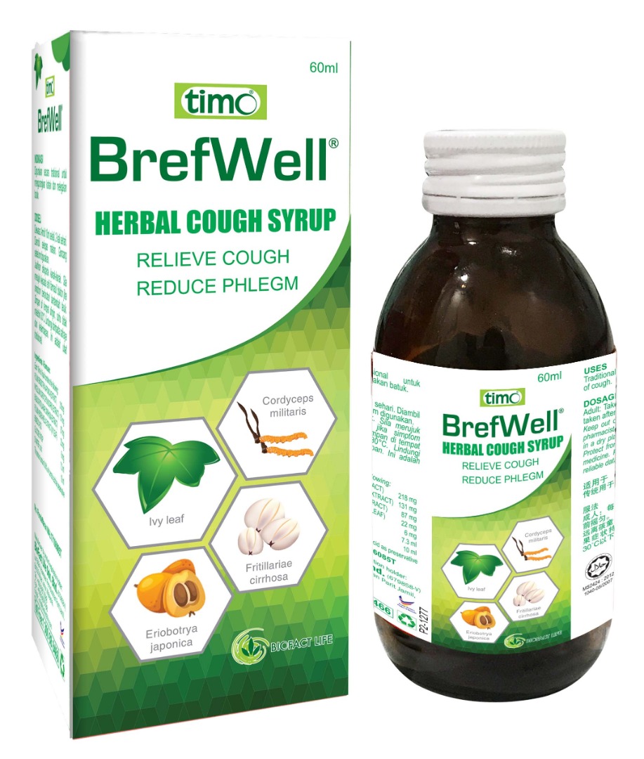 Timo Brefwell Herbal Cough Syrup