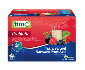 Timo Probiotic Effervescent Powder Drink