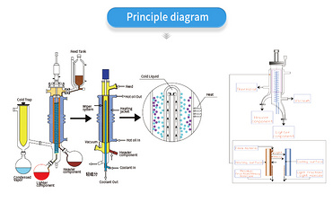 SHORT PATH MOLECULAR DISITILLATION