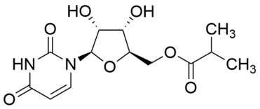 ((2R,3S,4R,5R)-5-(2,4-dioxo-3,4-dihydropyrimidin-1(2H)-yl)-3,4-dihydroxytetrahydrofuran-2-yl)methyli