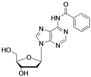 N6-Benzoyl-2'-  deoxyadenosine