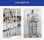 10-50L glass reactor