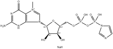 5'-Guanylicacid, 7-Methyl-,monoanhydridewith 1H-imidazol-1-ylphosphonicacid, Disodium Salt