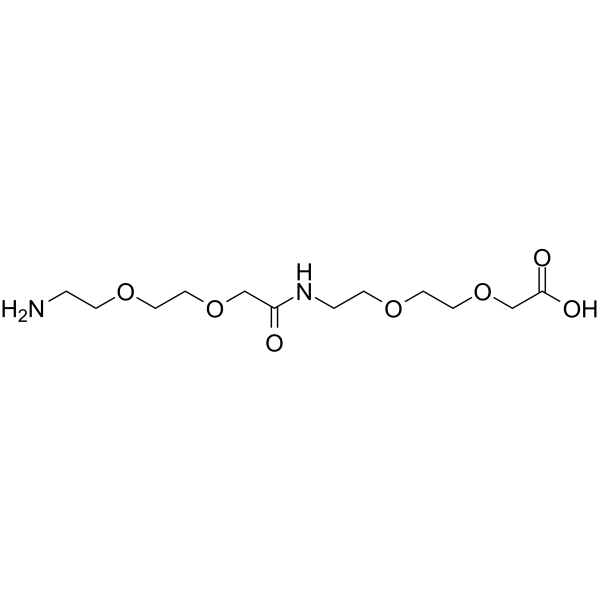 17-Amino-10-oxo-3,6,12,15-tetraoxa-9-azaheptadecanoic acid