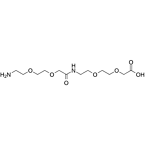 17-Amino-10-oxo-3,6,12,15-tetraoxa-9-azaheptadecanoic acid