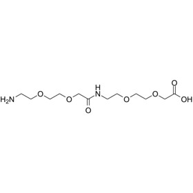 17-Amino-10-oxo-3,6,12,15-tetraoxa-9-azaheptadecanoic acid