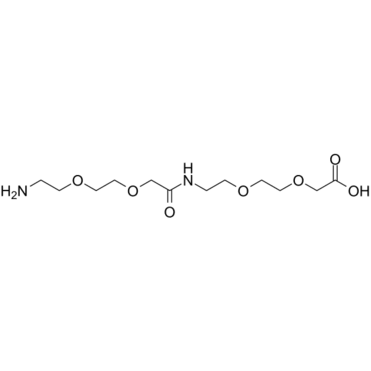 17-Amino-10-oxo-3,6,12,15-tetraoxa-9-azaheptadecanoic acid