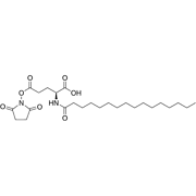(S)-5-((2,5-dioxopyrrolidin-1-yl)oxy)-5-oxo-2-palmitamidopentanoic acid