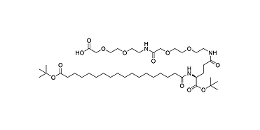 tBuO-Ste-γGlu(OtBu)-AEEA-AEEA-OH