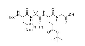 Boc-His(Trt)-Aib-Glu(OBtu)-Gly-OH