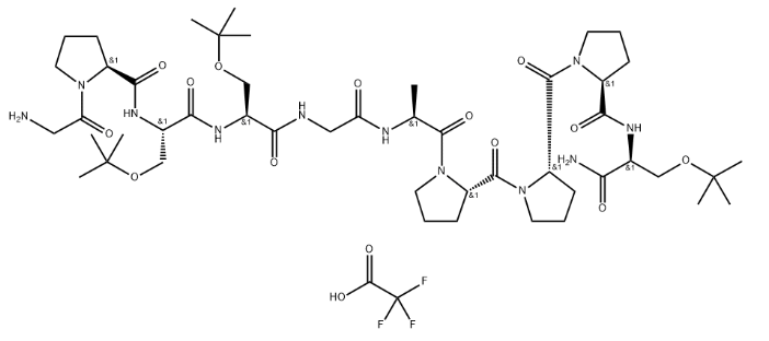 TFA-Gly-Pro-Ser(tBu)-Ser(tBu)-Gly-Ala-Pro-Pro-Pro-Ser(tBu)-NH2(Tirzepatide Fragment 4)