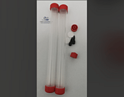 Medium-pressure empty chromatography column