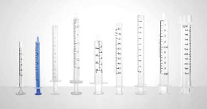 Plastic syringes for oral dosing