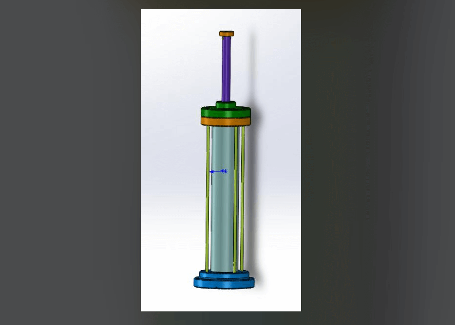 ZTRPC Hydraulic chromatography column