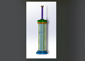 ZTRPC Hydraulic chromatography column