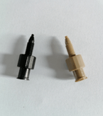 Luer adapter/syringe sampling connector