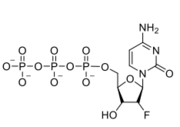 ((2R,3R,4R,5R)-5-(4-amino-2-oxopyrimidin-1(2H)-yl)-4-fluoro-3-hydroxytetrahydrofuran-2-yl)methyl tri