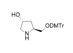 (3R,5S)-5-((bis(4-methoxyphenyl)(phenyl)methoxy)methyl)pyrrolidin-3-ol