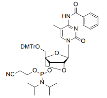 2'-O-4'-C-Locked-5-Me-C(Bz) Phosphoramidite