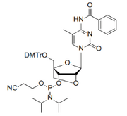 2'-O-4'-C-Locked-5-Me-C(Bz) Phosphoramidite