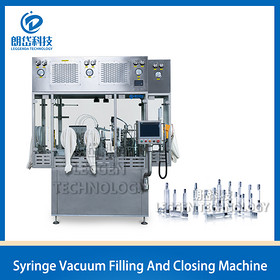 Syringe Vacuum Filling And Closing Machine