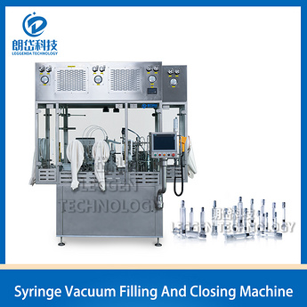 Syringe Vacuum Filling And Closing Machine