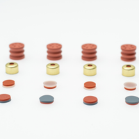 plunger for cartridges and syringes