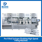 Pre-Filled Syringes Flushing High-Speed Filling Machine