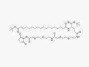 tBuO-Ste-Glu(AEEA-AEEA-OSU)-OtBu (Fatty Acid Side Chain)