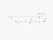 tBuO-Ste-Glu(AEEA-AEEA-OH)-OtBu (Fatty Acid Side Chain)