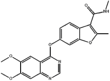 Fruquintinib; 	1194506-26-7