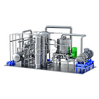 MVR heat pump distillation system