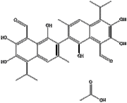 Gossypol acetate