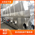 TAYACN Drying Solid fuel ZLG series vibration fluidized bed dryer