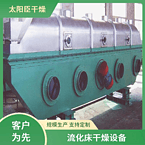 TAYACN Drying Inert particles ZLG series vibration fluidized bed dryer