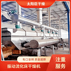 TAYACN Drying Sodium bromide ZLG series vibration fluidized bed dryer